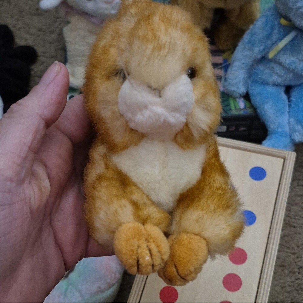 Ty Beanie Babies Minksy Bunny Rabbit Plush 2004 Retired Vintage